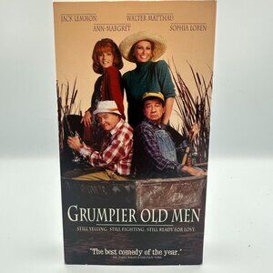 Grumpier Old Men VHS Comedy 1995 Jack Lemmon Walter Matthau